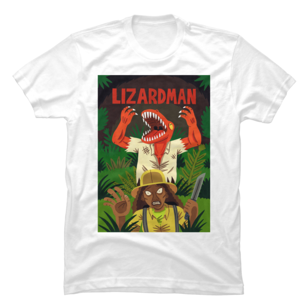 lizard man t shirt